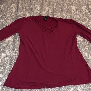 Rue 21 Quarter Sleeve Blouse